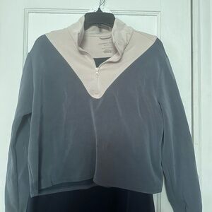 Sincerely Jules Cropped Quarter Zip